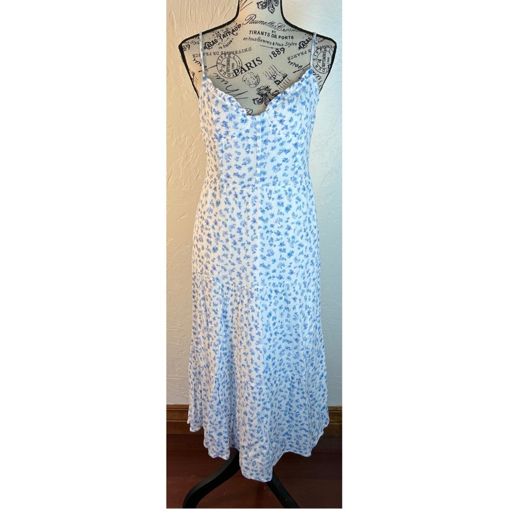Dee Elle Women's Floral Print Midi Sundress, size Medium